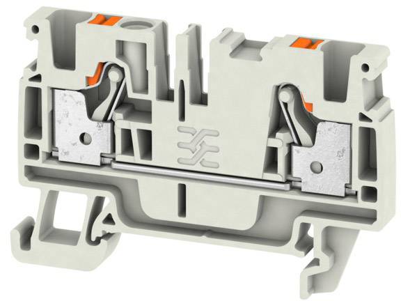 Thumbnail - Weidmüller 2051330000 Durchgangsklemme 6.1 mm Zugfeder Lichtgrau 100 St.