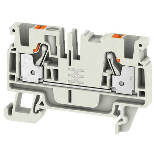 Weidmüller 2051330000 Durchgangsklemme 6.1 mm Zugfeder Lichtgrau 100 St.