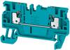 Weidmüller 1552820000 Durchgangsklemme 3.5 mm Zugfeder Blau 100 St.