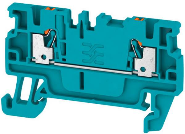 Weidmüller 1552820000 Durchgangsklemme 3.5 mm Zugfeder  Blau 100 St.