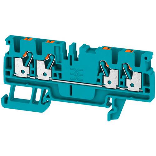 Thumbnail - Weidmüller 1521700000 Durchgangsklemme 5.1 mm Zugfeder Blau 100 St.