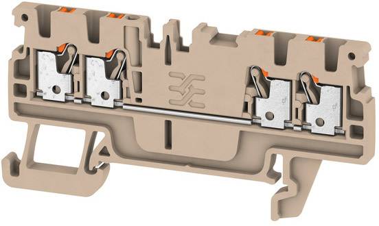 Weidmüller 1552690000 Durchgangsklemme 3.5 mm Zugfeder Grau 100 St.