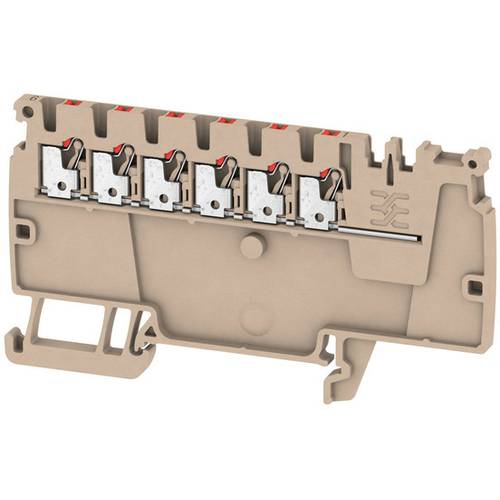Weidmüller 1988160000 Durchgangsklemme 3.5 mm Zugfeder Grau 50 St.