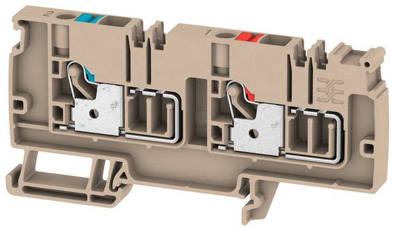 Weidmüller 1988260000 Durchgangsklemme 8.1 mm Zugfeder Grau 20 St.