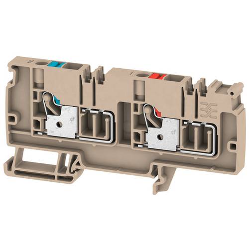 Weidmüller 1988260000 Durchgangsklemme 8.1 mm Zugfeder Grau 20 St.