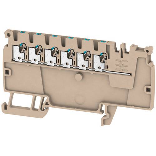 Weidmüller 1988170000 Durchgangsklemme 3.5 mm Zugfeder Grau 50 St.