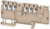 Weidmüller 1988280000 Durchgangsklemme 3.1 mm Zugfeder Grau 50 St.