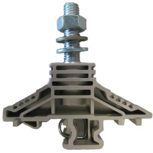 Weidmüller 1319060000 Durchgangsklemme Bolzenanschluss Dunkelbeige 25 St.