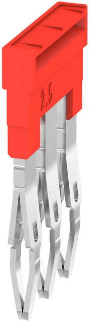 Weidmüller 2108690000 Querverbinder Rot 60 St.