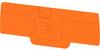 Weidmüller 2052310000 Abschlussplatte Orange 50 St.