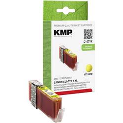 Image of KMP Tinte ersetzt Canon CLI-571Y XL Kompatibel Gelb C107YX 1569,0009