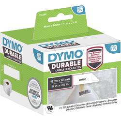 Image of DYMO 2112284 Etiketten Rolle 64 x 19 mm Polypropylen-Folie Weiß 900 St. Permanent Universal-Etiketten, Adress-Etiketten
