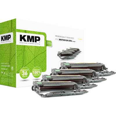 KMP Trommel ersetzt Brother DR-230CL, DR230CL Kompatibel  Schwarz, Cyan, Magenta, Gelb 15000 Seiten B-DR23V 1242,7005