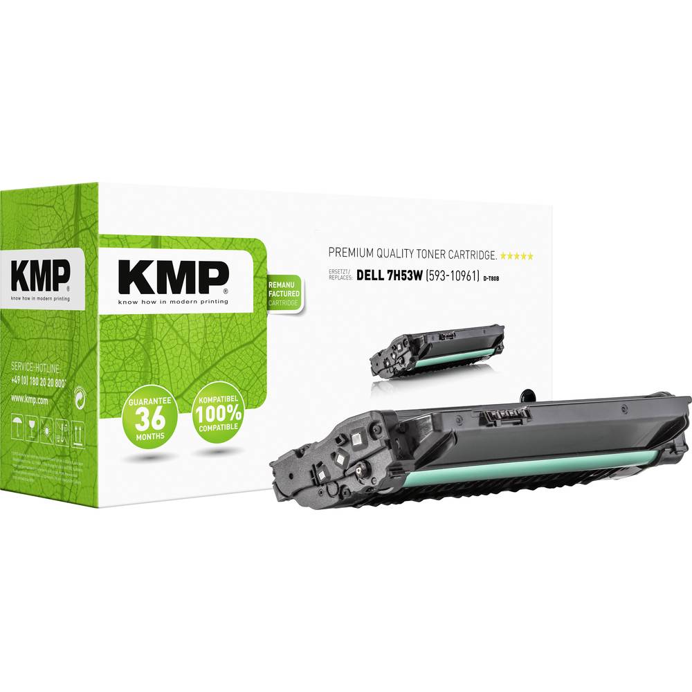 KMP Tonercassette vervangt Dell 593-10961 Compatibel Zwart 3000 bladzijden