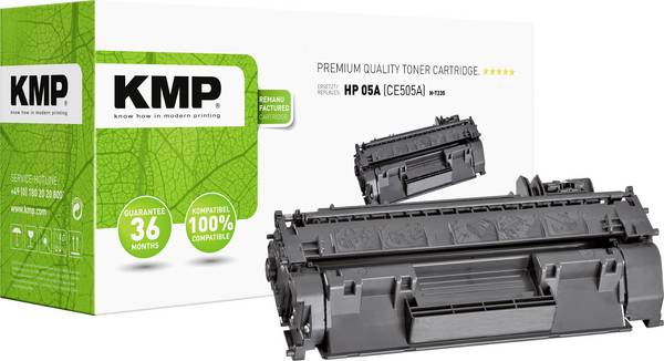 KMP Toner ersetzt HP, Troy 05A, CE505A Kompatibel  Schwarz 2300 Seiten H-T235 1217,8000