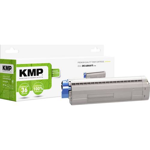 Thumbnail - KMP Toner ersetzt OKI 44844615 Kompatibel Cyan 7300 Seiten O-T46 3353,0003
