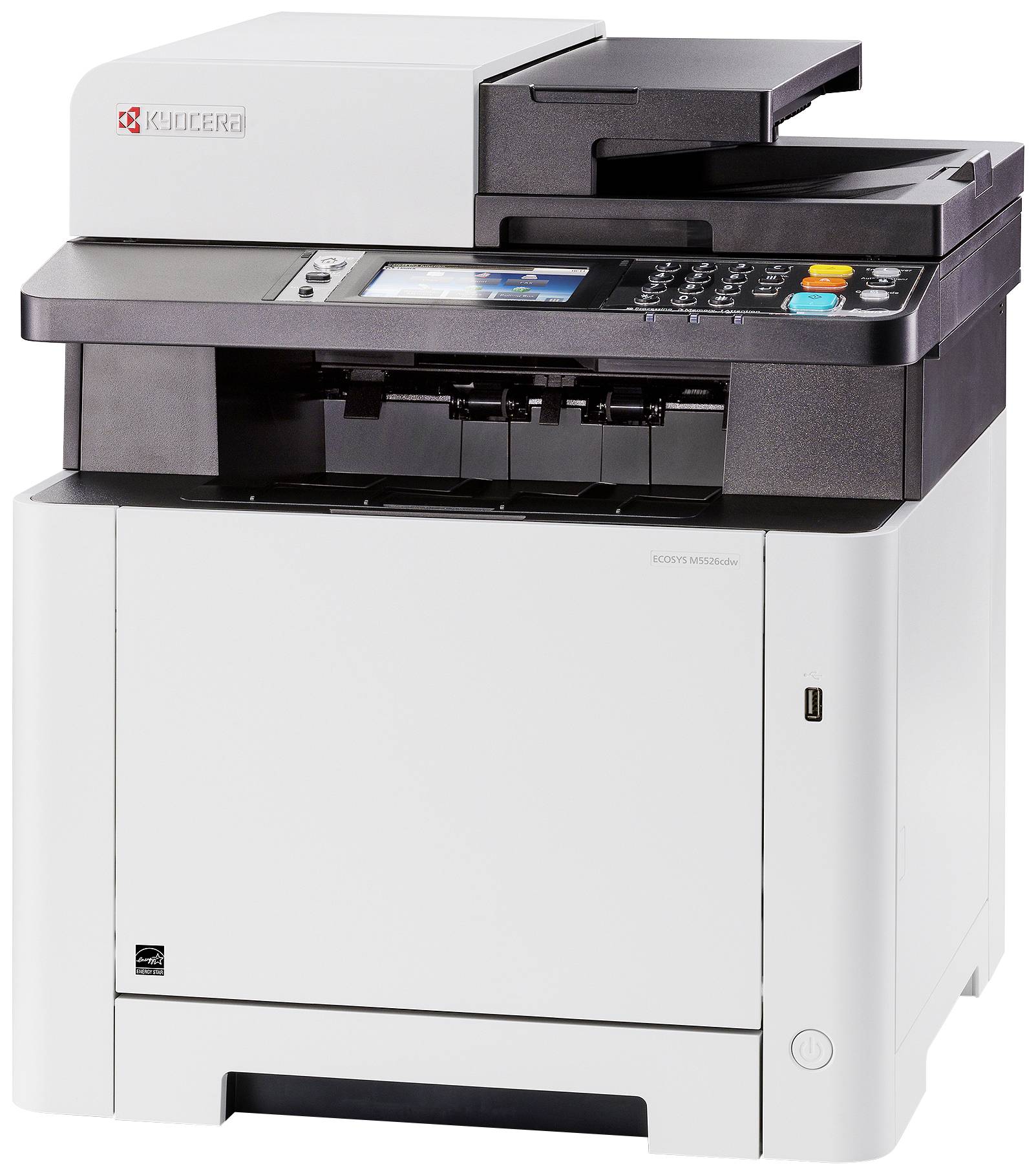 Kyocera ECOSYS M5526cdw Multifunktionsdrucker Laser Farbe A4 Drucker, Scanner, Kopierer, Fax LAN, WLAN, Duplex, Duplex-A-2