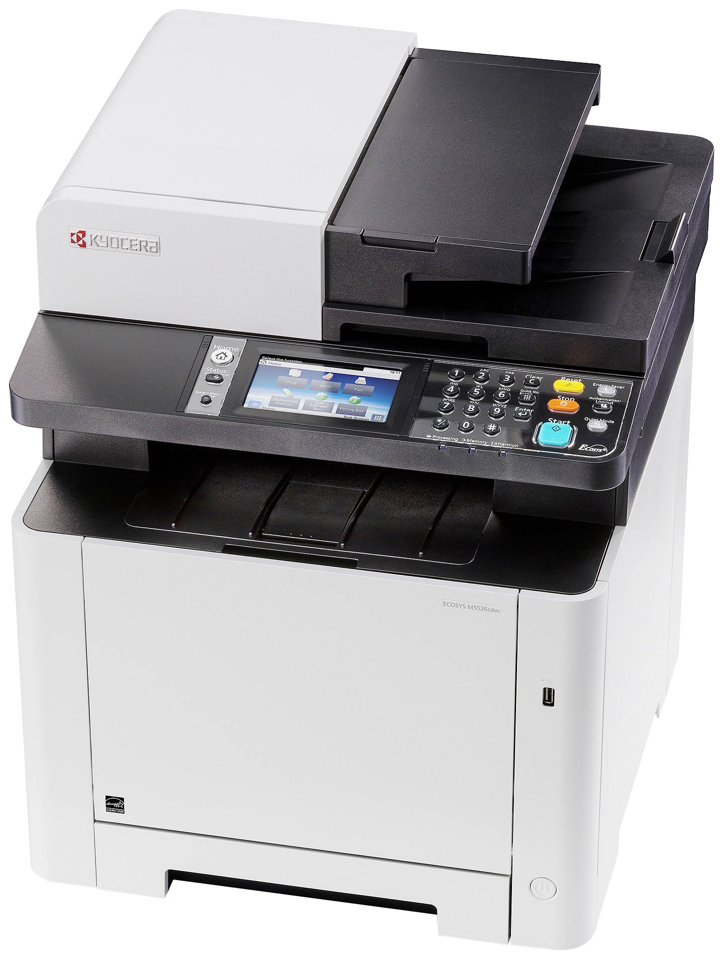 Kyocera ECOSYS M5526cdw Multifunktionsdrucker Laser Farbe A4 Drucker, Scanner, Kopierer, Fax LAN, WLAN, Duplex, Duplex-A-6