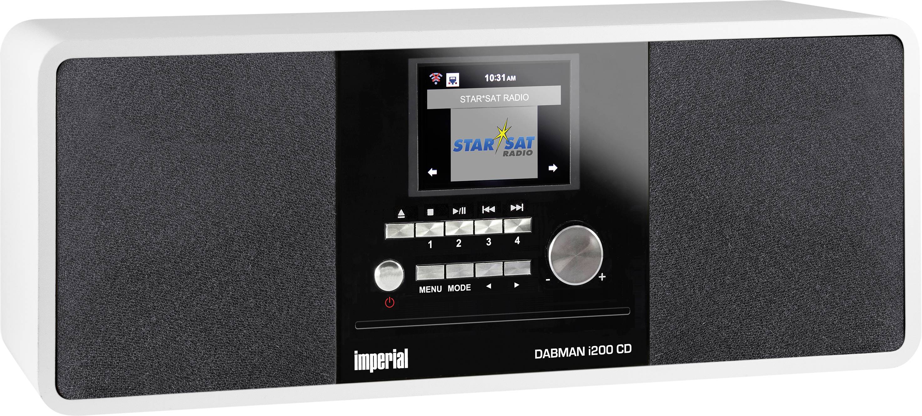 TELESTAR DIGITAL Imperial DABMAN i200 CD ws DAB+ Hybrid Internet FM Tuner CD