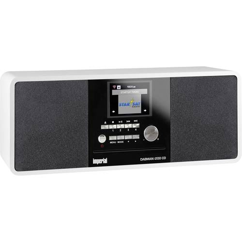 Imperial DABMAN i200CD Internet Tischradio DAB+, UKW, Internet Bluetooth®, DLNA, WLAN, AUX, Internetradio DLNA-fähig Wei...