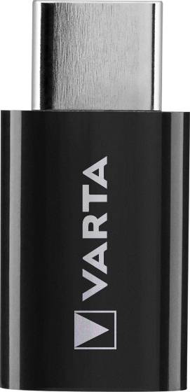 Varta USB 2.0 Adapter [1x USB-C® Stecker - 1x Micro-USB-Buchse] Charge & Sync Adap.