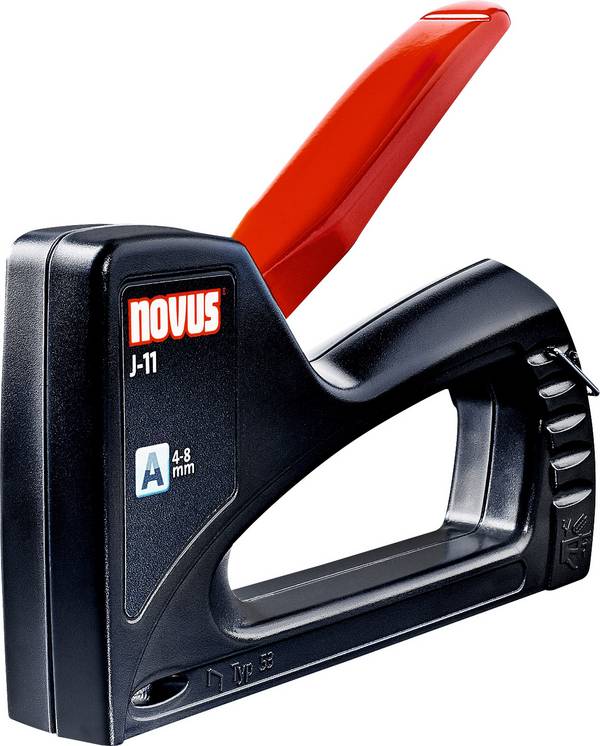 Novus Office J-11 creative 110017104 Handtacker Klammerntyp Typ 53 Klammernlänge 4 - 8 mm