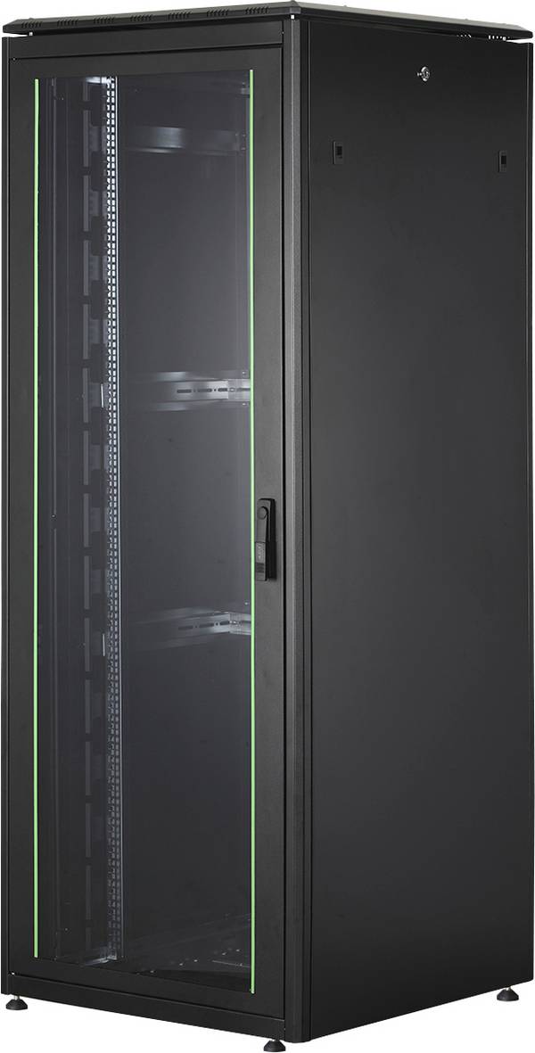Digitus DN-19 42U-8/8-B-1 19 Zoll Netzwerkschrank (B x H x T) 800 x 2053 x 800 mm 42 HE Schwarz (RAL 9005)