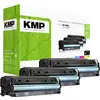 KMP Toner ersetzt HP 305A, CE411A, CE412A, CE413A Kompatibel Kombi-Pack Cyan, Magenta, Gelb 3400 Seiten H-T196CMY 1233,0030