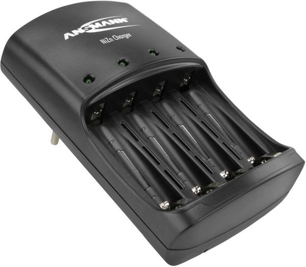 Ansmann Charger NiZn Rundzellen-Ladegerät NiZn Micro (AAA), Mignon (AA)