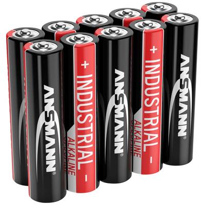 Ansmann Industrial Micro (AAA)-Batterie Alkali-Mangan  1.5 V 10 St.