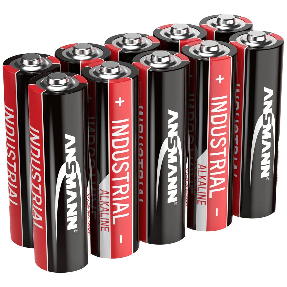 Ansmann industriÃ«le batterij AA (penlite) Alkaline (Alkali-mangaan) 1.5 V 10 stuks