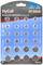 'HyCell Knopfzelle', Blisterverpackung mit 24 Knopfzellen, verschiedene Typen inklusive CR2032; Hinweis 'Keep out of reach of children'.