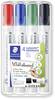 Staedtler Lumocolor 351 B 351 B WP4 Whiteboardmarker Blau, Grün, Rot, Schwarz 4 St.