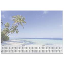 Image of Sigel Beach Schreibunterlage Jahreskalender Mehrfarbig (B x H) 595 mm x 410 mm