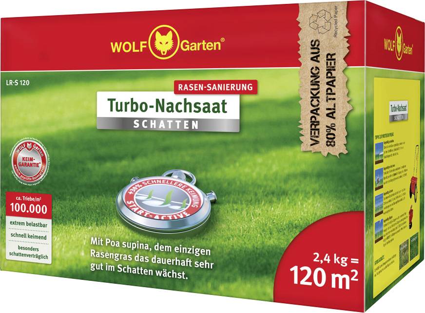WOLF-Garten 3826647 Turbo-Nachsaat Schatten LR-S 120 1 St.