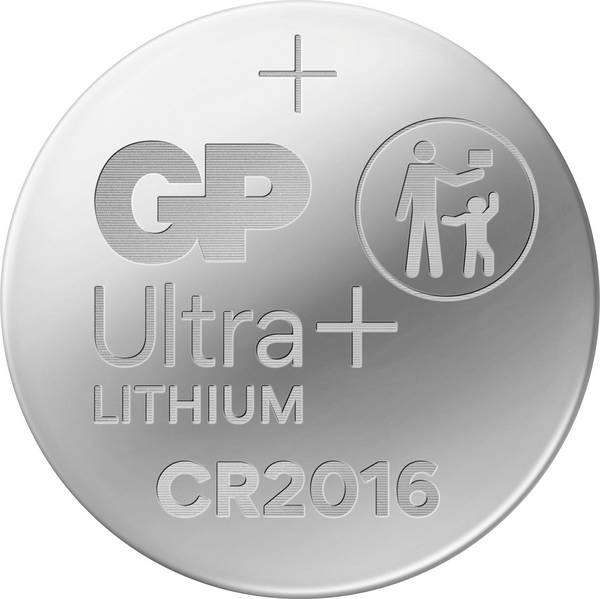 GP Knopfzelle CR2016 3 V 1 St. 90 mAh Lithium GPCR2016STD707C1