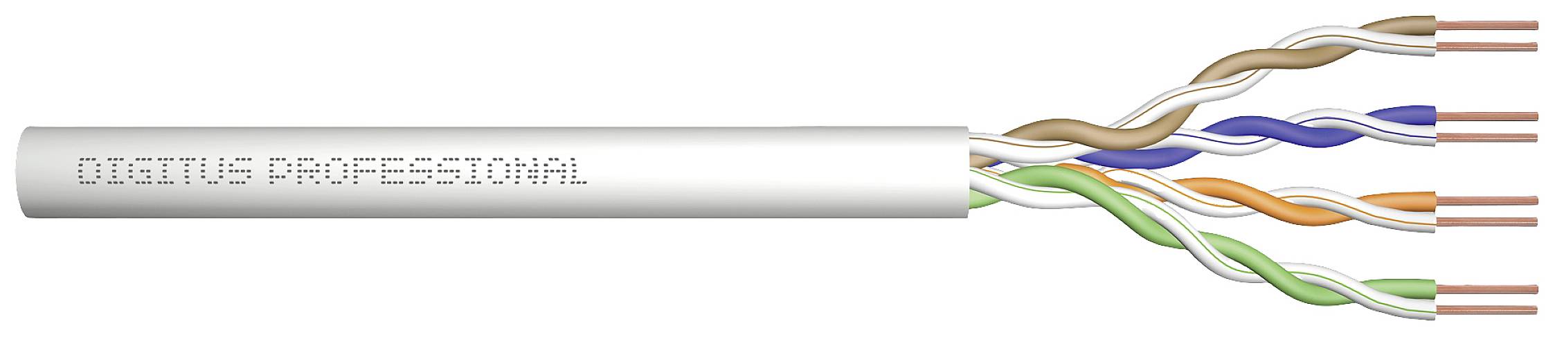 DIGITUS Professional - Bulkkabel - 100,0m - UTP - CAT 5e - Grau (DK-1511-V-1-1)