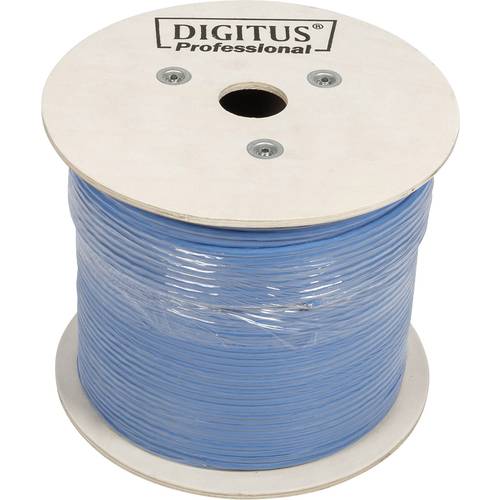 Digitus DK-1613-A-VH-5 Netzwerkkabel CAT 6a U/UTP 0.25 mm² Lichtblau 500 m