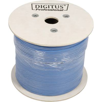 Digitus DK-1613-A-VH-5 Netzwerkkabel CAT 6a U/UTP   0.25 mm² Lichtblau 500 m