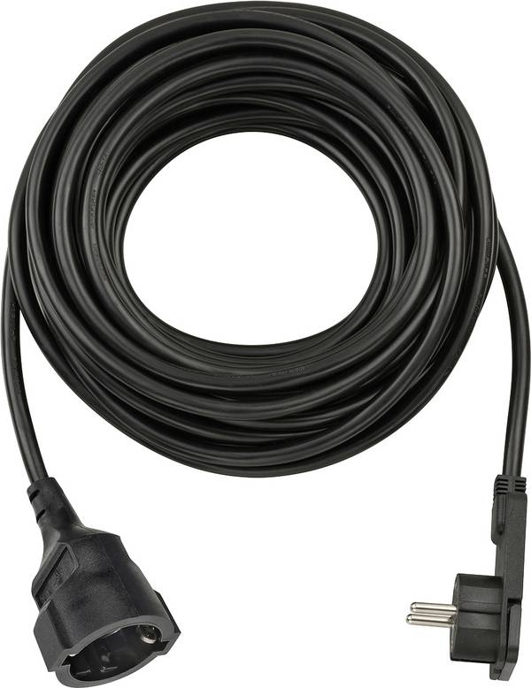 Brennenstuhl 1168980010 Strom Verlängerungskabel Schwarz 10.00 m H05VV-F 3G 1,5 mm²