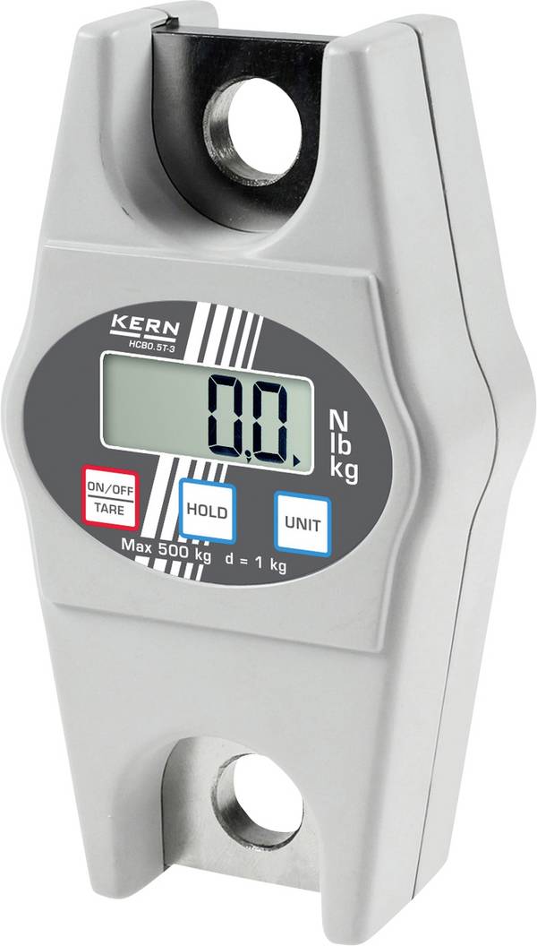 Kern HCB1T3 Hängewaage HCB 1T-3  Wägebereich (max.) 1000 kg Ablesbarkeit 2000 g batteriebetrieben Mehrfarbig