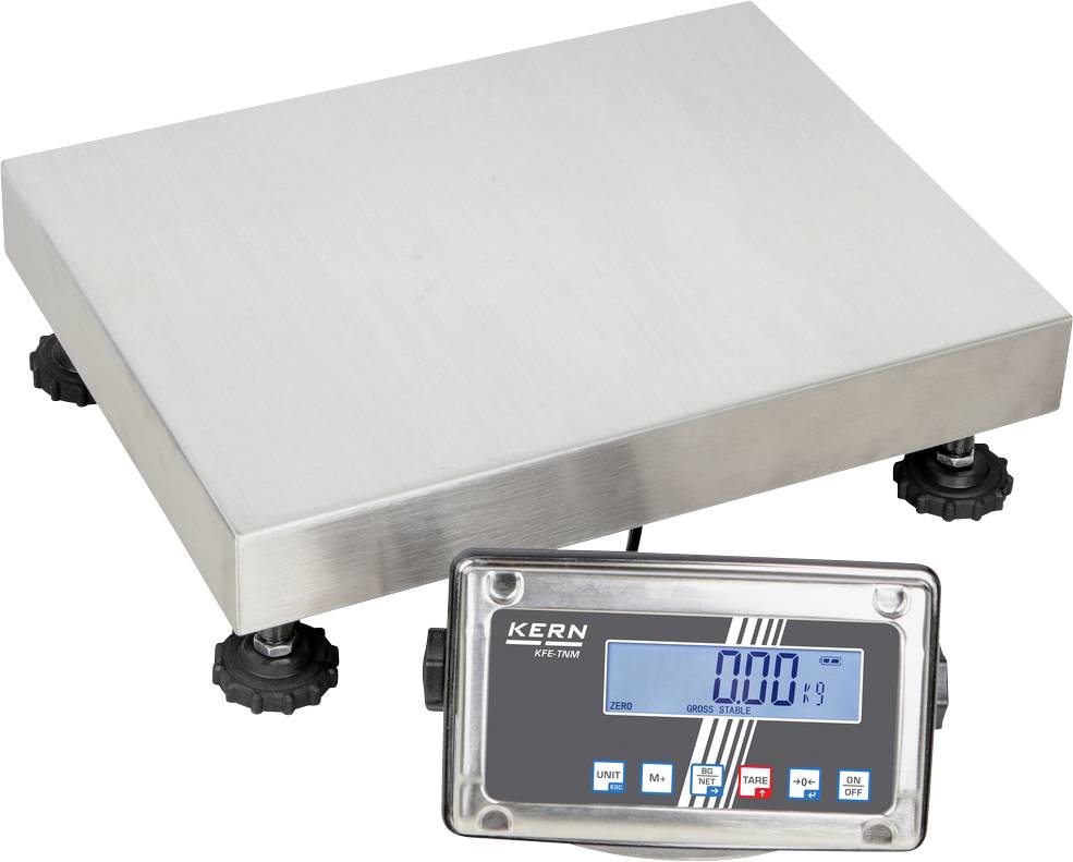 Kern SFE 60K-2NM Plattformwaage SFE 60K-2NM Wägebereich (max.) 60 kg Ablesbarkeit 20 g akkubetrieben, über Steckernetzte...