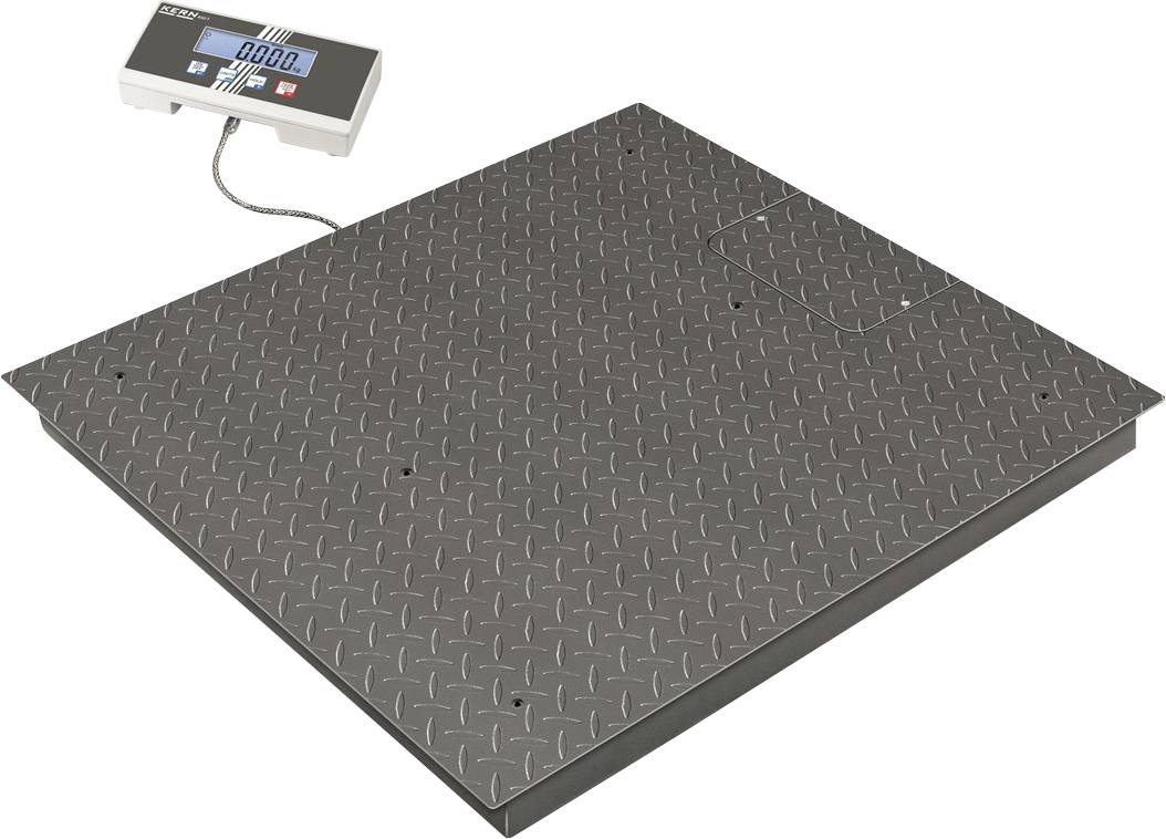 Kern BIC 600K-1 Bodenwaage BIC 600K-1 Wägebereich (max.) 600 kg Ablesbarkeit 100 g, 200 g über Steckernetzteil Dunkelgra...