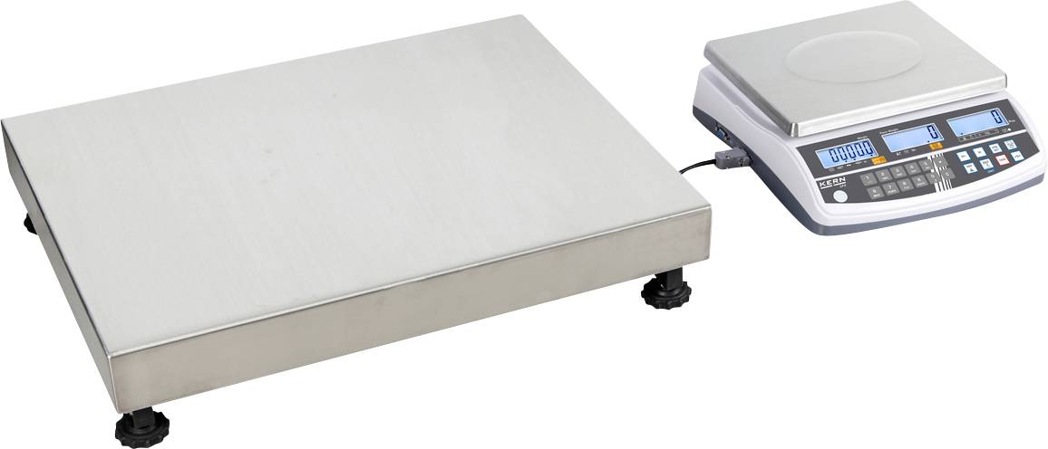 Kern CCS 150K0.01L Bilancia contapezzi Portata max. 150 kg Risoluzione 0.01 g via alimentatore a spina Multicolore