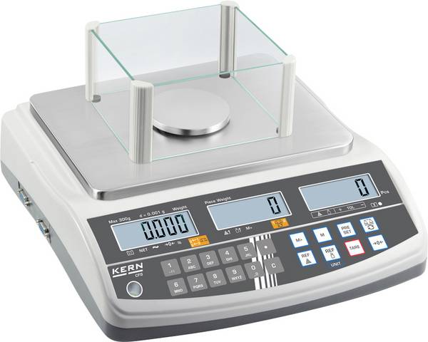 Kern CFS3003 Zählwaage CFS 300-3 Wägebereich (max.) 300 g Ablesbarkeit 1 g über Steckernetzteil Grau-Weiß (RAL 9002)