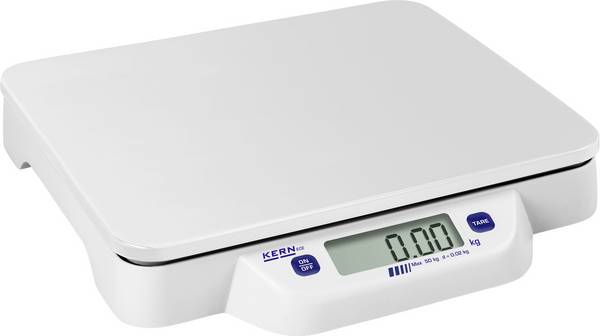 Kern ECE50K2N Tischwaage ECE 50K-2N  Wägebereich (max.) 50 kg Ablesbarkeit 20 g batteriebetrieben Mehrfarbig
