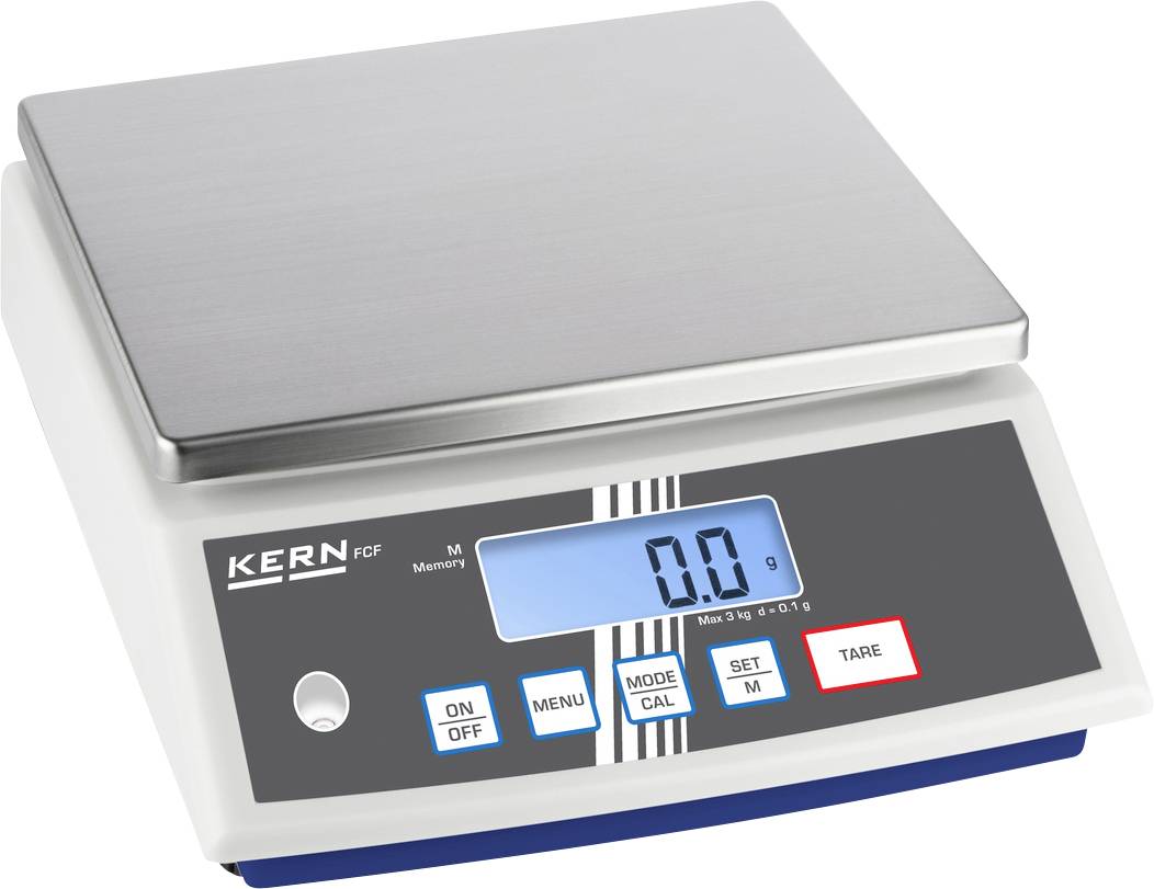 KERN Zählwaage CPE 6K-3 - Präzise Tischwaage Mit 3 Displays