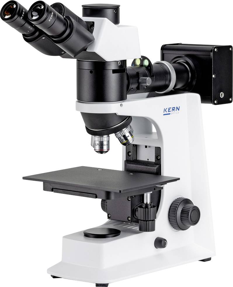 Kern OKM 173 OKM173 Metallurgische microscoop Trinoculair 400 x Opvallend licht