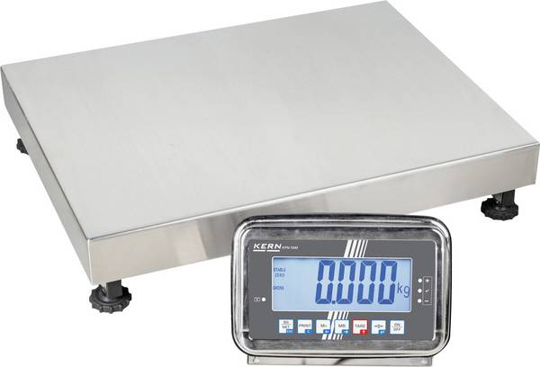 Kern SFB 100K-2XL Plattformwaage SFB 100K-2XL  Wägebereich (max.) 100 kg Ablesbarkeit 10 g akkubetrieben, über Steckernetzteil Mehrfarbig