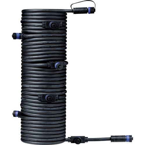 Thumbnail - Paulmann 93931 Beleuchtungssystem Plug & Shine 7fach-Verteiler Schwarz